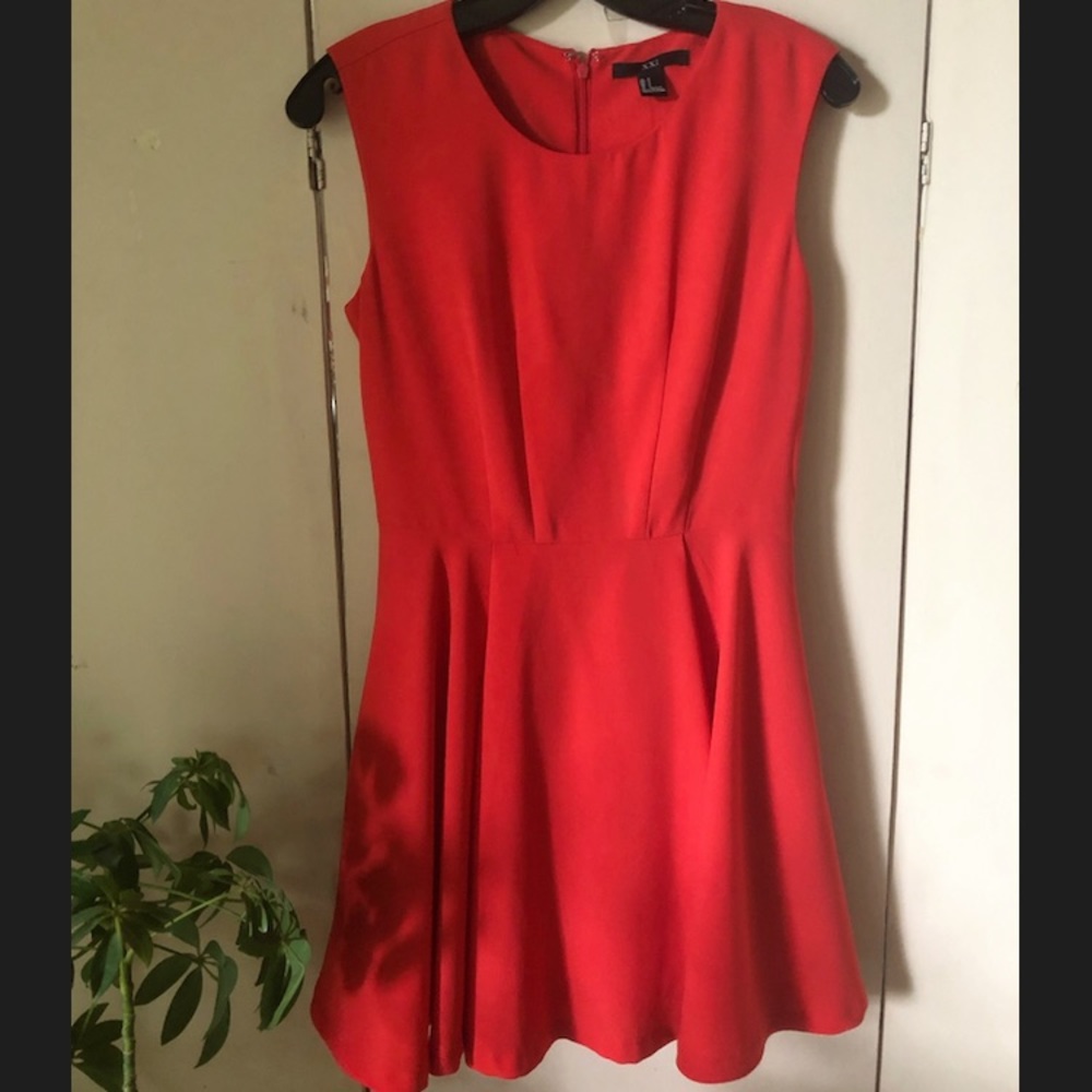 Red Sleeveless Dress!
